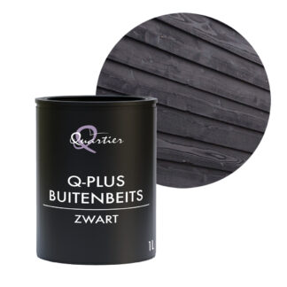 Q-plus Buitenbeits Zwart